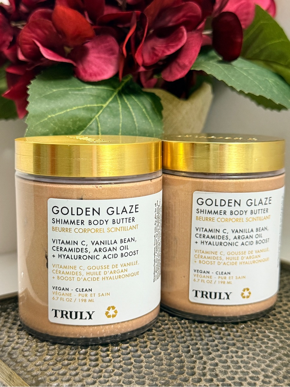 2x Truly Golden Glaze Shimmer Body Butter - 6.7 fl oz each